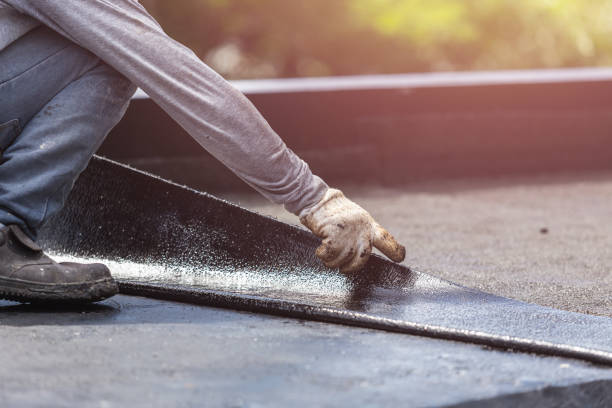 Professional Waterproofing technician working in Auburn Hills, MI